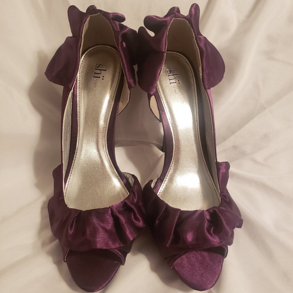 Purple stilettos